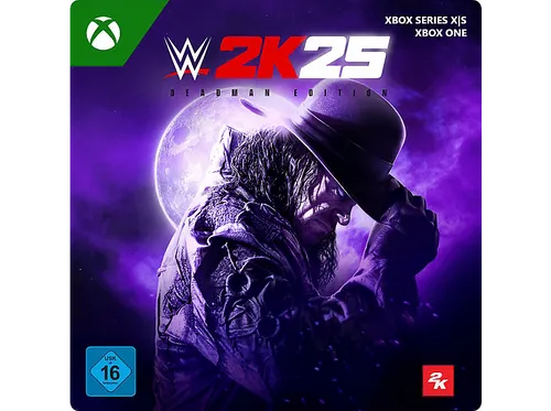 ESD WWE 2K25: Deadman Edition für Xbox - Software-Downloads: Tauche ein in die WWE-Welt mit der Deadman Edition, featuring den Undertaker, exklusiven Bonus-Packs und einem erweiterten Gameplay für unvergessliche Matches.
