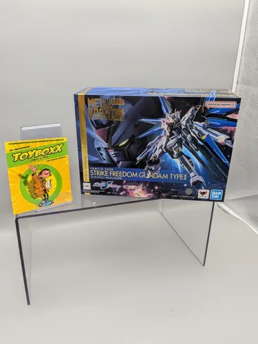 METAL ROBOT魂 STRIKE FREEDOM GUNDAM TYPEII - 14cm Modell - Sonstige Spielwaren mit detailgetreuem Design und Railgun-Zubehör für authentische Filmdarstellungen. Ideal für Sammler und Gundam-Fans!