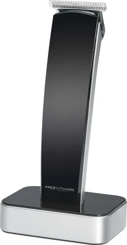 Profi-Care PC-HSM/R 3051 Bartschneider - Vielseitiger Bart- und Haarschneider in elegantem Schwarz und Silber, ideal für präzises Trimmen und pflegeleichte Handhabung.