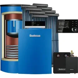 Buderus GB212-15 Gas-Brennwertkessel mit Systempaket - Der Buderus GB212-15 bietet effiziente Heiztechnik in kompakter Form. Ideal für die Modernisierung, sorgt er für hohe Energiekosteneinsparungen und einfache Montage.