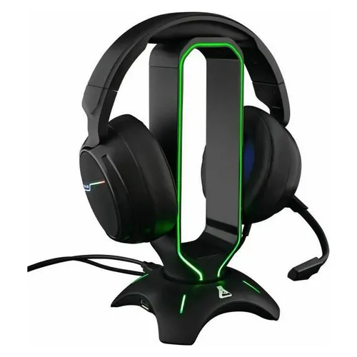 The G-Lab K-STAND RADON Kopfhörerständer - Kopfhörer Zubehör mit rutschfester Basis und mehrfarbiger Beleuchtung, ideal für Ordnung und Style im Gaming-Bereich.