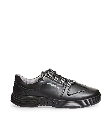 Halbschuh schwarz 39 - Berufsschuh mit Active Comfort Einlegesohle - Berufsschuh in schwarz, Größe 39, mit auswechselbarer Active Comfort Einlegesohle für optimalen Tragekomfort. Antistatisch und rutschhemmend, ideal für Küchenbereiche.