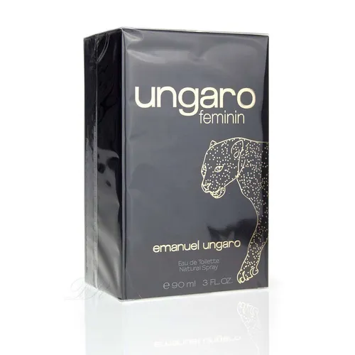 Emanuel Ungaro Femenin Damenparfüm EDT 90 ml - Eleganter Damenduft mit blumig-holzigen Noten, ideal für selbstbewusste Frauen. Entdecken Sie die zeitlose Weiblichkeit mit diesem langanhaltenden Parfüm von Emanuel Ungaro.