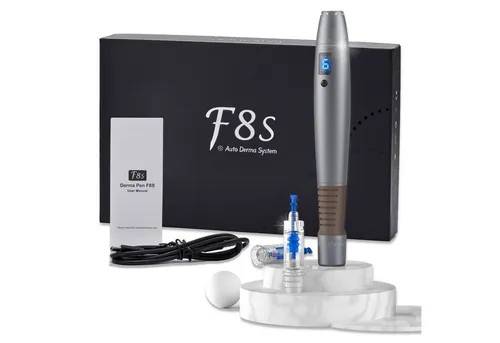 P-Beauty Dermaroller F8S – Microneedling Gerät mit Nadelpatronen - Neues Dermapen F8S für effektive Hautbehandlungen zu Hause oder im Salon. Mit hochwertigem Design und flexiblen Einstellmöglichkeiten für individuelle Anwendungen. Ideal für verschiedene Hautbedürfnisse.