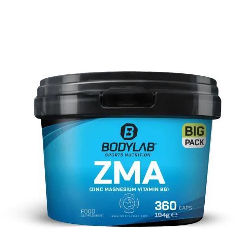 Bodylab24 BIG PACK ZMA 360 Kapseln - Multivitaminpräparate & Mineralien, hochdosierter Zink- und Magnesiumkomplex zur Unterstützung der Muskelfunktion und des Immunsystems, ideal für Sportler und aktive Menschen.
