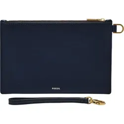 FOSSIL Handgelenktasche Utensilientasche Wristlet Insignia Blue dunkelblau - Dunkelblau