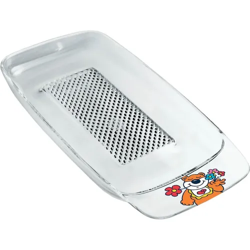 Guzzini - Bimbi, Apfelreibe - Transparent, 21,5 x 11 x h2 cm - 07861300