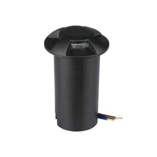 pz 1W LED Step Light Black 4Way 3000K 1