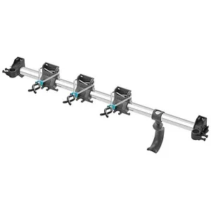 Gerätehalter Plus - Robuste Aluminium-Halterung für schwere Gartengeräte, bis zu 60 kg belastbar und rutschfest für optimale Stabilität