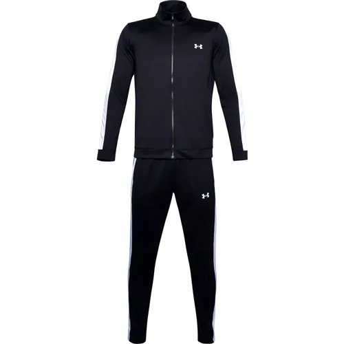UNDER ARMOUR Knit Trainingsanzug Herren 001 - Schwarz/Weiß, geschmeidiges Material für hohen Tragekomfort und schnelle Trocknung
