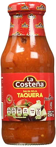 LA COSTEÑA Rote Mexikanische Soße "Taquera" - Salsa Roja Taquera, 250g