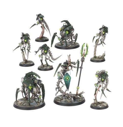 Kill Team Tomb World Canoptek Circle - Necrons Miniaturen - 40K Miniaturen, unbemalt & unaufgebaut, perfekt für individuelle Gestaltung und strategische Spiele.