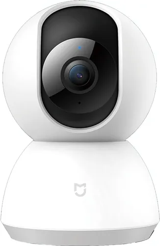 Xiaomi Mi Home Security Camera 360° 1080P - Weiß - Überwachungskamera mit 360° Sicht, 1080p FHD und Infrarot-Nachtsicht. Ideal für umfassenden Schutz Ihres Zuhauses – einfach zu installieren und mit KI-Bewegungserkennung für sofortige Benachrichtigungen.