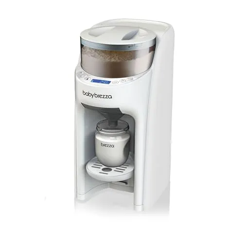 Baby Brezza Formula Pro Advanced - Automatischer Flaschenzubereiter - Milchpulver-Portionierer für die einfache und hygienische Zubereitung von Babyfläschchen. Mit patentierter Mischtechnologie und drei Temperatureinstellungen für perfekte Konsistenz.