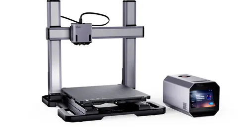 SNAPMAKER ARTISAN 3D Drucker - 3D-Drucker mit FDM-Technologie, beheizter Bauplatte und vielseitigen Funktionen wie CNC und Lasergravur. Maximale Druckgröße von 400x400x400 mm für kreative Projekte.