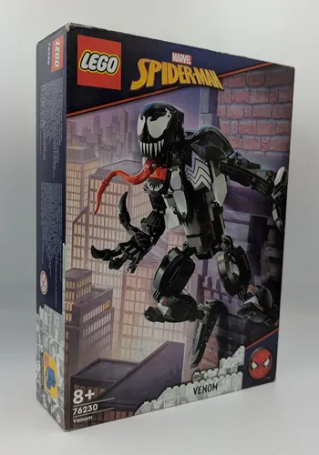 LEGO 76230 Marvel Venom Figur - bewegliches Action-Spielzeug, ideal zum Nachstellen von Spider-Man-Szenen und perfekt für Sammler
