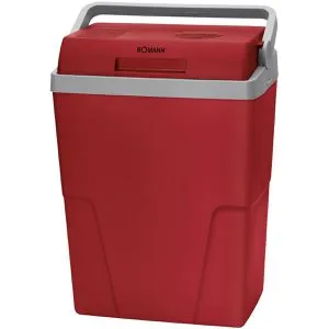 BOMANN Kühlbox KB 6011 CB N - Mobile Kühlbox - Kühlboxen & Kühltaschen, ideal für Ausflüge, mit praktischem Tragegriff und stylischem roten Design.