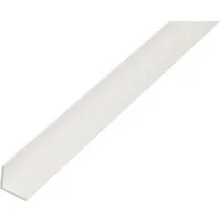 Alberts Winkelprofil Kunststoff weiß 10x10x1/1m - Dämmstoffe - gleichschenkliges Winkelprofil aus hochwertigem Kunststoff, ideal für präzise Anwendungen und langlebige Konstruktionen.
