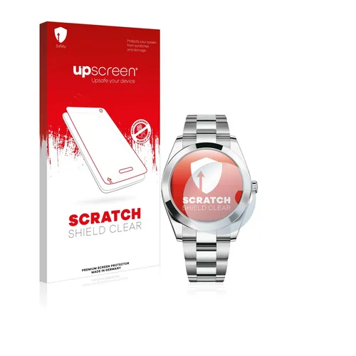 upscreen Schutz Folie für Rolex Datejust 41 Kratzfest Anti Fingerprint Klar