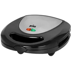 PRINZ Variogrill – Multifunktionaler Sandwichmaker - Sandwichmaker mit Wechselplatten für Grillen, Waffeln und Sandwiches, inklusive Antihaftbeschichtung für müheloses Kochen und einfache Reinigung.