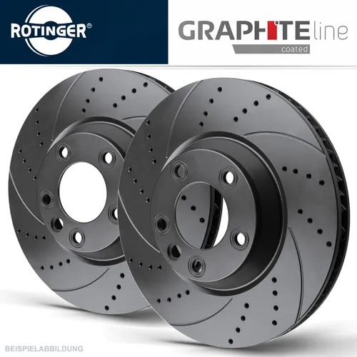Rotinger Bremsscheibe GRAPHITE DRILLED & SLOTTED PLUS RT 1886-GL T5