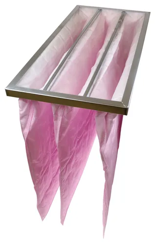 vhbw Taschenfilter für Klima- und Lüftungsanlagen - Filter F7, 28,7 x 59,2 x 60 cm Rosa