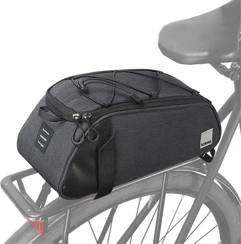 Fahrradtasche Satteltasche Gepäckträger Rucksack 7L - Fahrradtaschen, geräumige 7L Satteltasche für sicheres Verstauen von Ausrüstung auf Mountainbike- und Road-Touren.