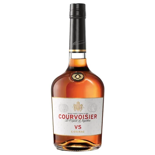 Courvoisier VS Cognac 40% Vol. 0,7l - Exquisiter Weinbrand, ideal für besondere Anlässe, mit feinen Aromen von Trockenfrüchten und Gewürzen.