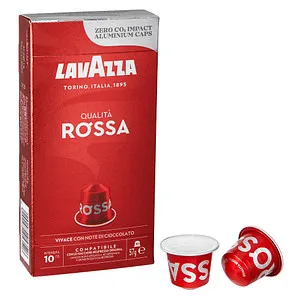 LAVAZZA Qualita Rossa Kaffeekapseln, Arabica- und Robustabohnen 10 St.