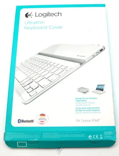 Logitech Ultrathin Keyboard Cover (920-004727) Funk Tastatur iPad 2 3 4 / NEU