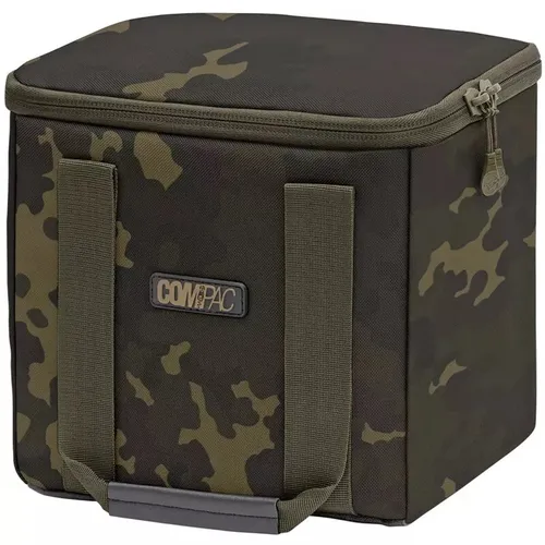 Korda Compac Nutzen Tasche - Dunkel Kamo - Praktische Tasche für Angelzubehör aus wasserabweisendem Material, ideal für Karpfenangler. Strapazierfähiger Stoff und verstärkte Doppelgriffe bieten Langlebigkeit und Komfort.