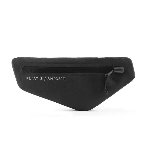 Platzangst Rahmentasche Triangle Bag 2.0 - schwarz - Rahmentaschen, stylisches Design in Schwarz und optimaler Platz für deine Essentials beim Radfahren.