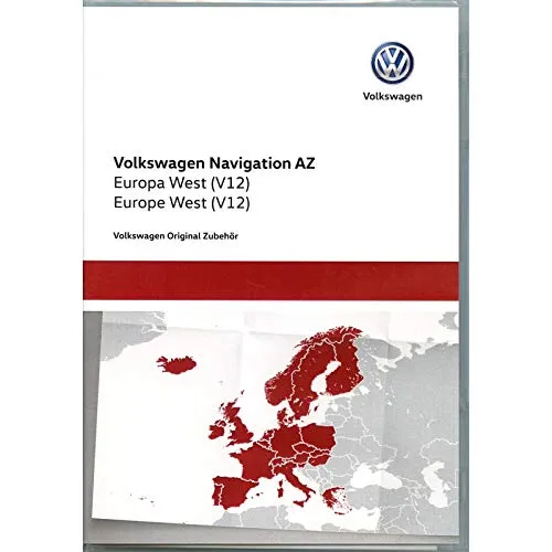 Volkswagen 3AA051866BE SD-Karte Navigation V12 Europa - Original VW SD-Karte für RNS315 Navigationssystem, Version V12 mit aktuellen HERE-Daten für präzise Navigation in ganz Europa.
