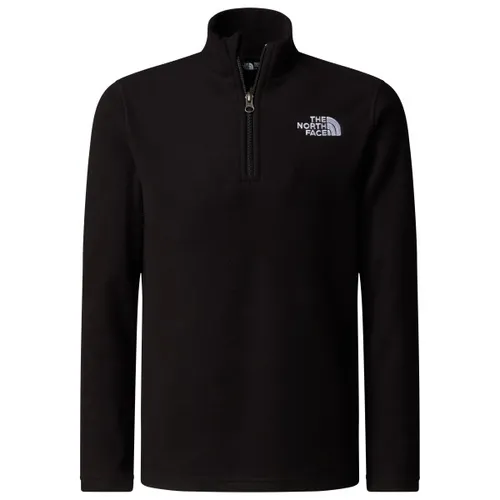 The North Face Teen's Glacier 1/4 Zip Pullover - Fleecepullover Gr S schwarz - Herren-Pullover aus weichem, dehnbarem Fleece für Kinder, ideal zum Wandern und für die Freizeit. Farbe: Schwarz, Größe: S. Entdecken Sie weitere Top-Angebote von The North Face!