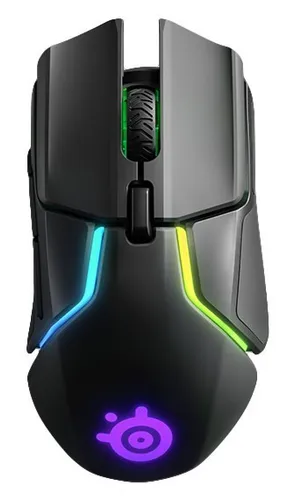 SteelSeries Rival 650 - Kabellose Gaming-Maus mit RGB - Gaming-Maus mit 7 Tasten und 12000 DPI, bietet präzise Steuerung und personalisierbare RGB-Beleuchtung für ein individuelles Spielerlebnis.