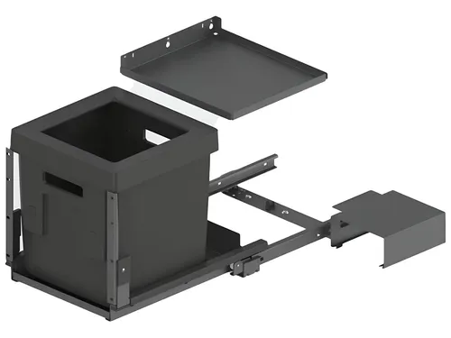 Peka Oeko Complet Aqua G 40 Liter - Abfallsammelsysteme, ideal für Spülenunterschränke mit Wasseraufbereiter und Frontauszug, passt in Unterschränke ab 60 cm.