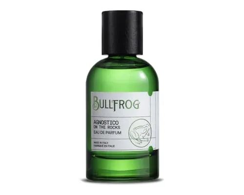 Bullfrog Eau de Parfum Agnostico On The Rocks 100 ml: Zitrus-, Holz- und Amberduft, Noten von Bergamotte, Anis, Mandarine und Ananas – hergestellt in Italien