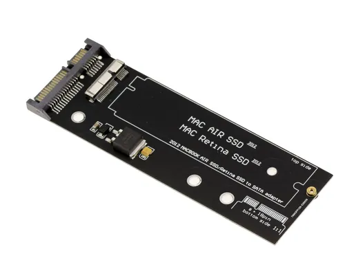 Adapter SATA für SSD Mac Air Oder Retina Von 2012 8+18 Pin - Mit Buchse Metall