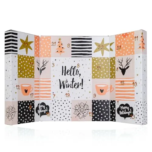accentra Adventskalender Beauty - 24 hochwertige Make-up Produkte, perfekte Geschenkidee für Weihnachten und Silvester