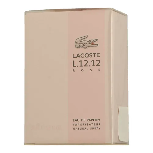 Lacoste Eau de Lacoste L12.12. Female Rose Eau de Parfum Spray (35 ml) - Damen Parfum, blumiger Duft mit grüner Mandarine und Frangipani, ideal für die moderne Frau, die Eleganz und Frische schätzt.