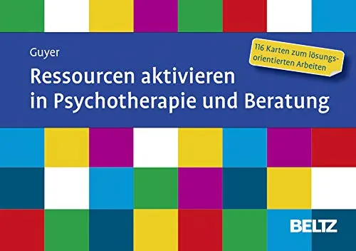 Ressourcen aktivieren in Psychotherapie und Beratung: 116 Karten zum lösungsorientierten Arbeiten - Medizin – 116 Karten zur Förderung lösungsorientierter Ansätze in Therapie und Beratung, inklusive einem informativen 12-seitigen Booklet.