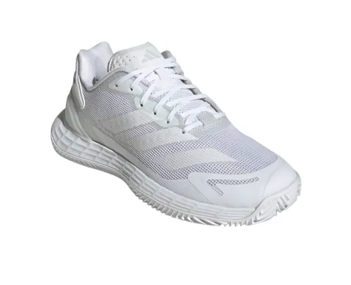 adidas Defiant Speed 2 Tennisschuhe für Damen - Tennisschuhe für Sandplätze mit Lightstrike Zwischensohle für schnelle Bewegungen und optimaler Luftzirkulation durch atmungsaktives Mesh-Obermaterial. Ideal für heiße Tage und intensive Matches.