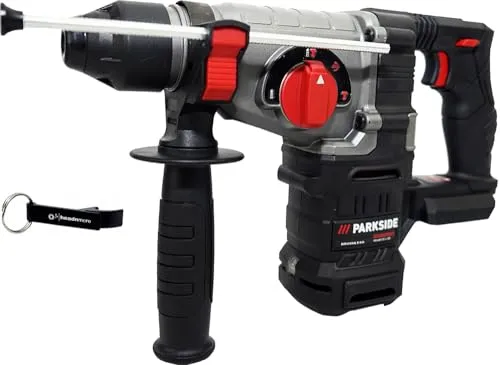 HEADNMORE® Bundle - PARKSIDE PERFORMANCE® 20V Akku Kombihammer Bohrhammer PKHAP 20 (ohne Akku) +Schlüsselanhänger