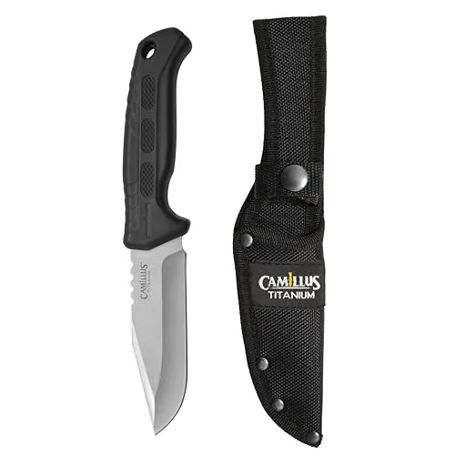 Camillus Hawker™ feststehendes Jagdmesser mit Scheide - Robustes Camillus Hawker Jagdmesser mit feststehender Klinge und praktischer Scheide für den optimalen Einsatz in der Natur.