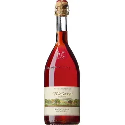 Jörg Geiger Prisecco Rosenzauber alkoholfrei 0,75 Liter - Prickelnder alkoholfreier Prisecco mit Himbeer- und Brombeernoten sowie zartem Rosenduft. Ideal für gesellige Abende und perfekt zu vegetarischem Fingerfood.