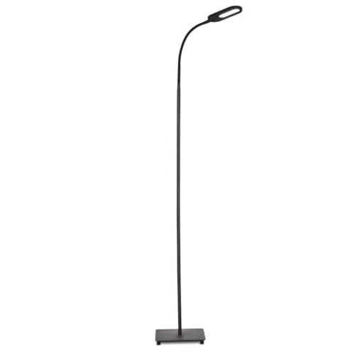 B.K.Licht LED Stehlampe dimmbar - Standleuchte mit einstellbarer Farbtemperatur von warmweiß bis kaltweiß, ideal für Wohnzimmer und Schlafzimmer, mit Touch-Steuerung und flexibler 360° Drehung.