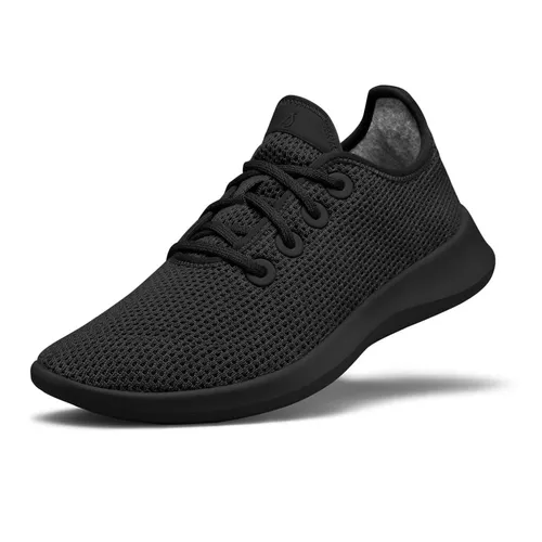 allbirds Sneaker Tree Runner schwarz Herren, Größe Euro (US): 46 (13) - Luftige Sneaker aus verantwortungsvoll angebauten Eukalyptusfasern für höchsten Komfort und ein gutes Gewissen. Ideal für Freizeitlooks und warme Tage, perfekt für Reisen und Alltag.