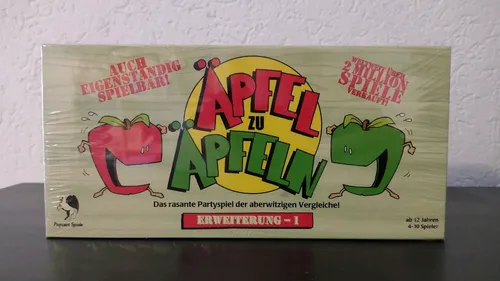Äpfel zu Äpfeln Erweiterung 1 - Pegasus Spiele - Gesellschaftsspiel für 6 Spieler, bringt noch mehr Spaß und Kreativität in die beliebte Fantasiewelt von Äpfel zu Äpfeln!