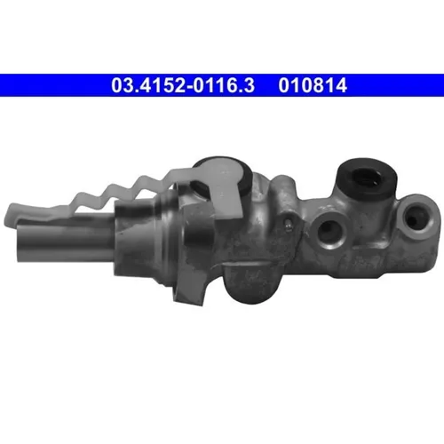 ATE Hauptbremszylinder 03.4152-0116.3 - Hochwertiger Hauptbremszylinder für zuverlässige Bremsleistung und Sicherheit im Fahrzeug, ideal für Reparaturen und Wartungen.