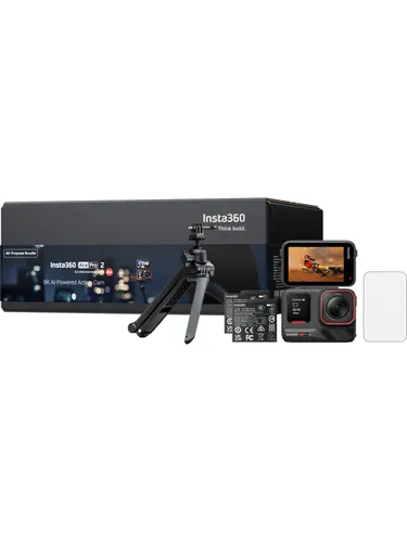 Insta360 Ace Pro 2 All-Purpose Bundle – Actionkamera - Die Insta360 Ace Pro 2 ist eine vielseitige Actionkamera mit 8K-Videoqualität und innovativem Dual-AI-Chip. Ideal für Abenteuer, bietet sie wasserdichten Schutz und eine benutzerfreundliche Steuerung für beeindruckende Aufnahmen.